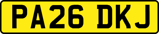 PA26DKJ
