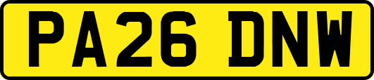 PA26DNW