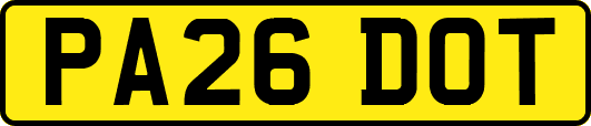 PA26DOT