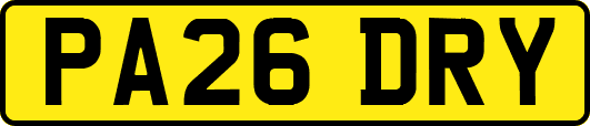 PA26DRY