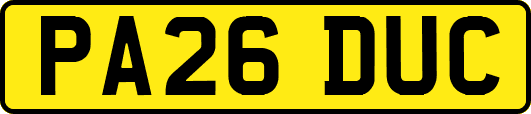 PA26DUC