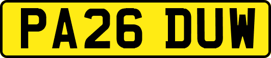 PA26DUW
