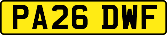 PA26DWF
