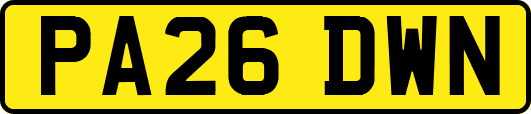 PA26DWN