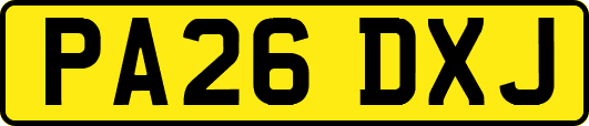 PA26DXJ