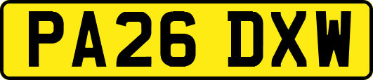 PA26DXW