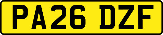 PA26DZF