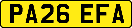 PA26EFA
