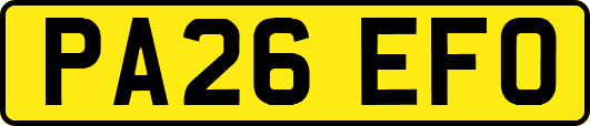 PA26EFO