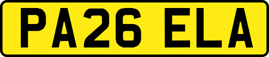 PA26ELA