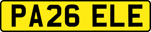 PA26ELE