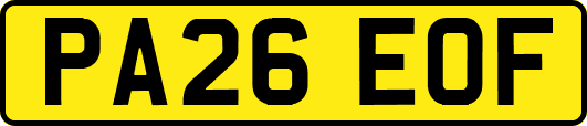 PA26EOF