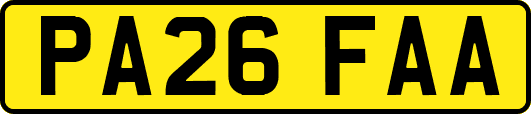 PA26FAA