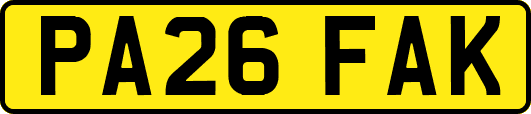 PA26FAK