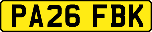 PA26FBK