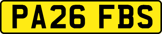 PA26FBS