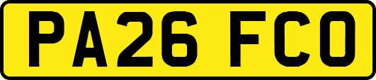 PA26FCO