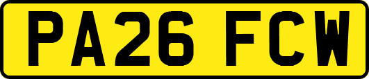 PA26FCW