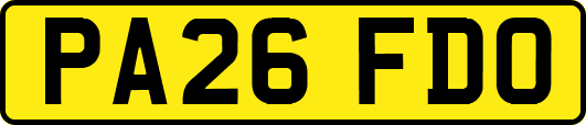 PA26FDO