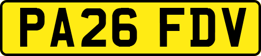 PA26FDV