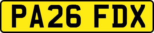 PA26FDX