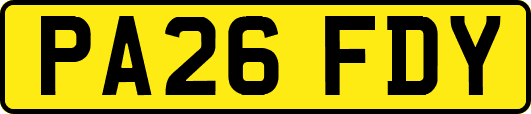 PA26FDY