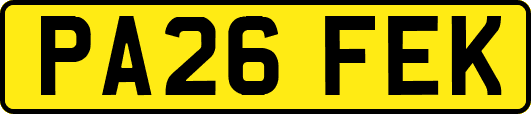 PA26FEK