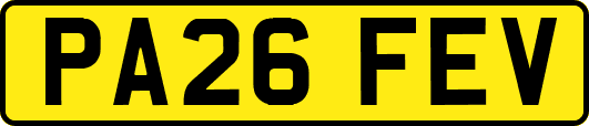 PA26FEV
