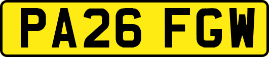 PA26FGW