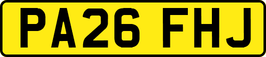 PA26FHJ