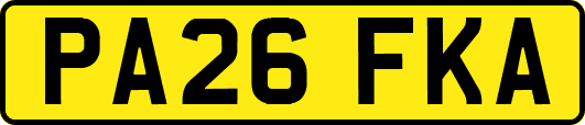 PA26FKA