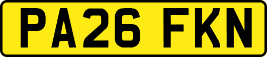 PA26FKN