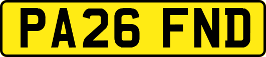 PA26FND
