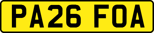 PA26FOA