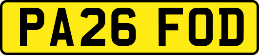 PA26FOD