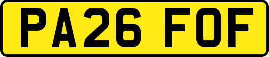 PA26FOF