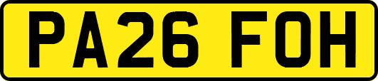 PA26FOH