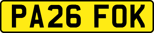 PA26FOK