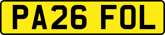 PA26FOL