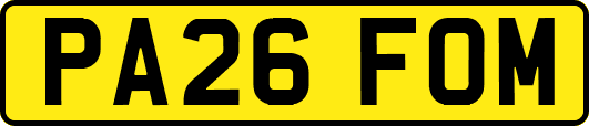 PA26FOM
