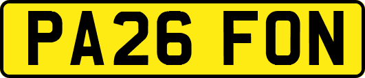 PA26FON