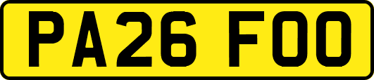PA26FOO