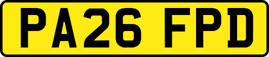 PA26FPD