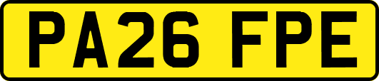 PA26FPE