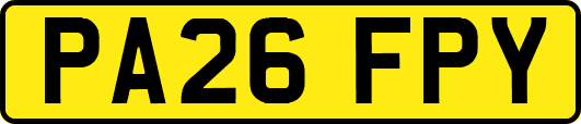 PA26FPY