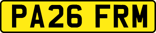 PA26FRM