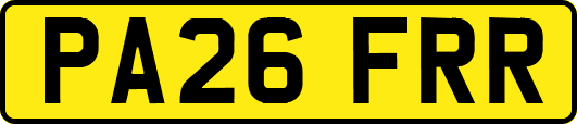 PA26FRR