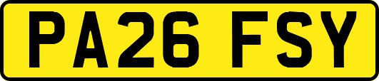 PA26FSY
