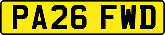 PA26FWD