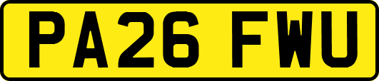 PA26FWU